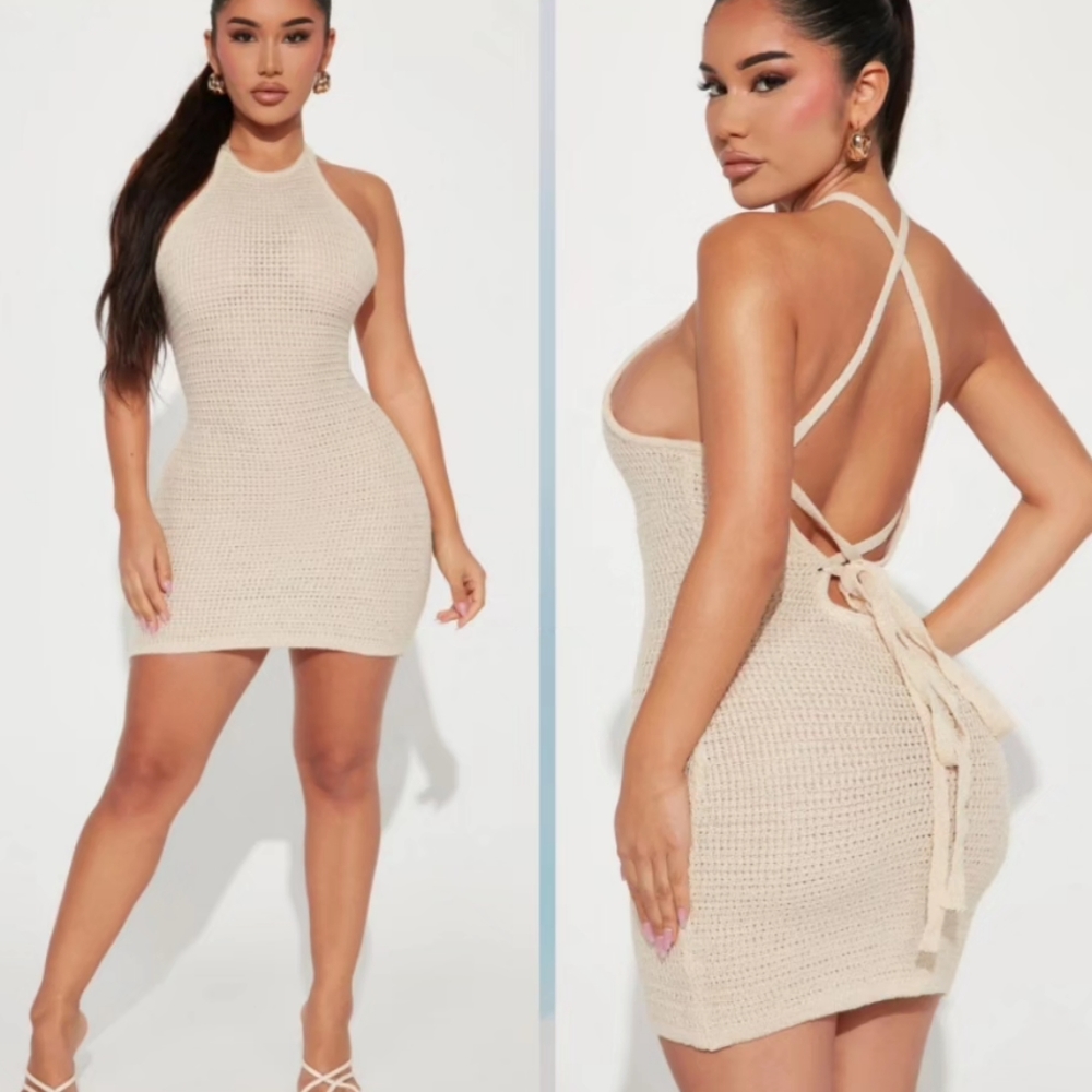 crotchet dress